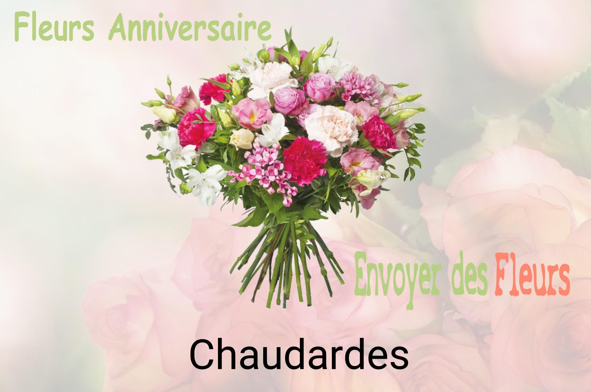 Bouquet de fleurs d’anniversaire livré à Chaudardes